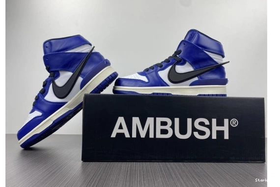 CU7544-400 Royal Nike Dunk Deep AMBUSH High 0912
